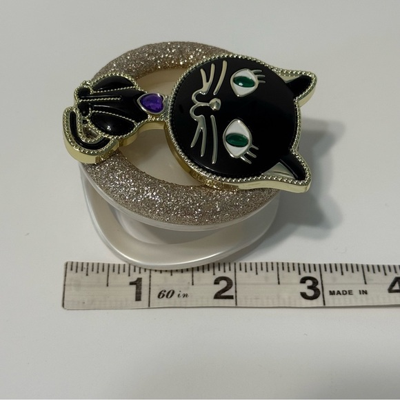 Bath & Body Works Cats Acentportable Car Visor Clip Set Purple Gold Cats Lovers - Picture 13 of 13